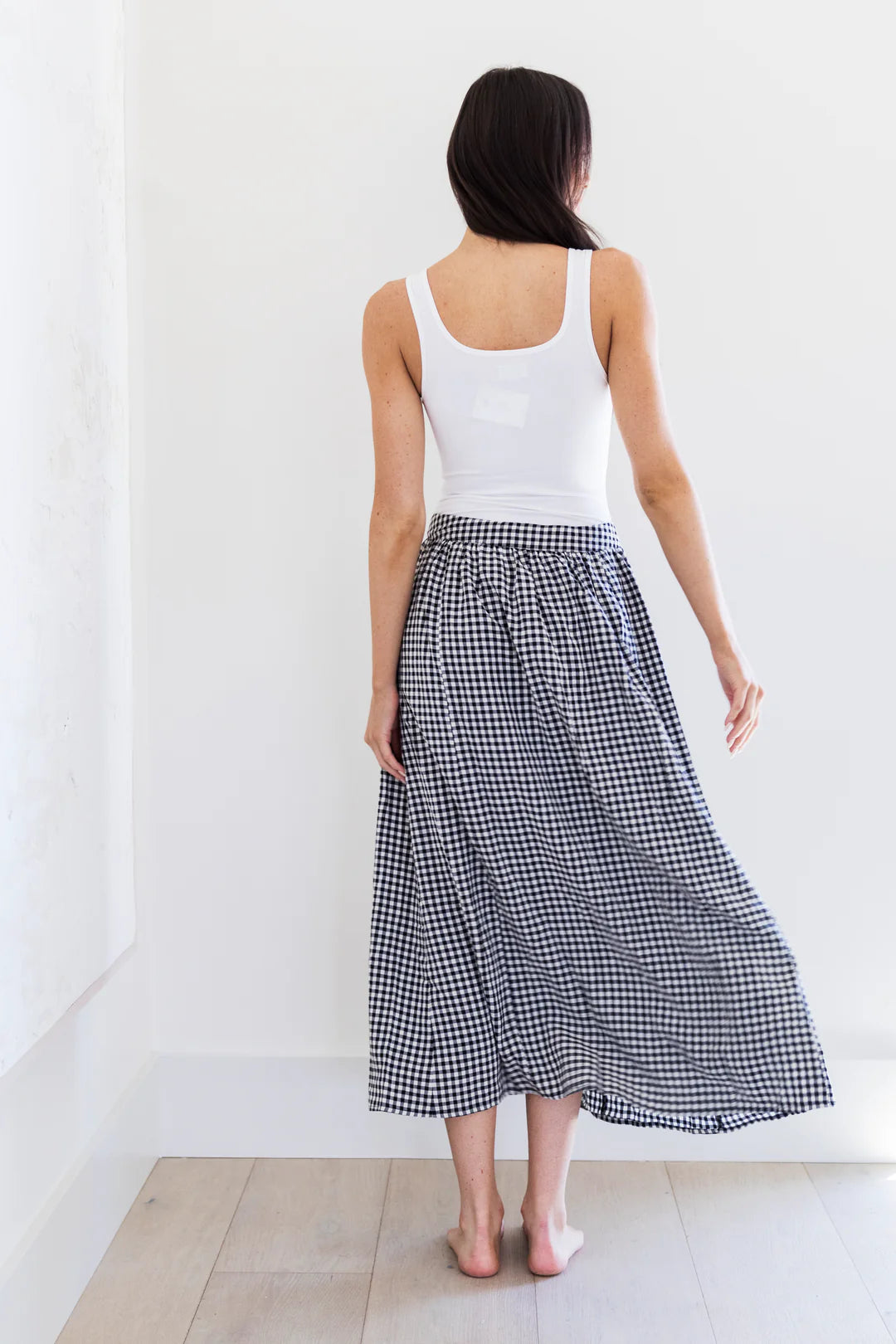 CHRISSY SKIRT GINGHAM
