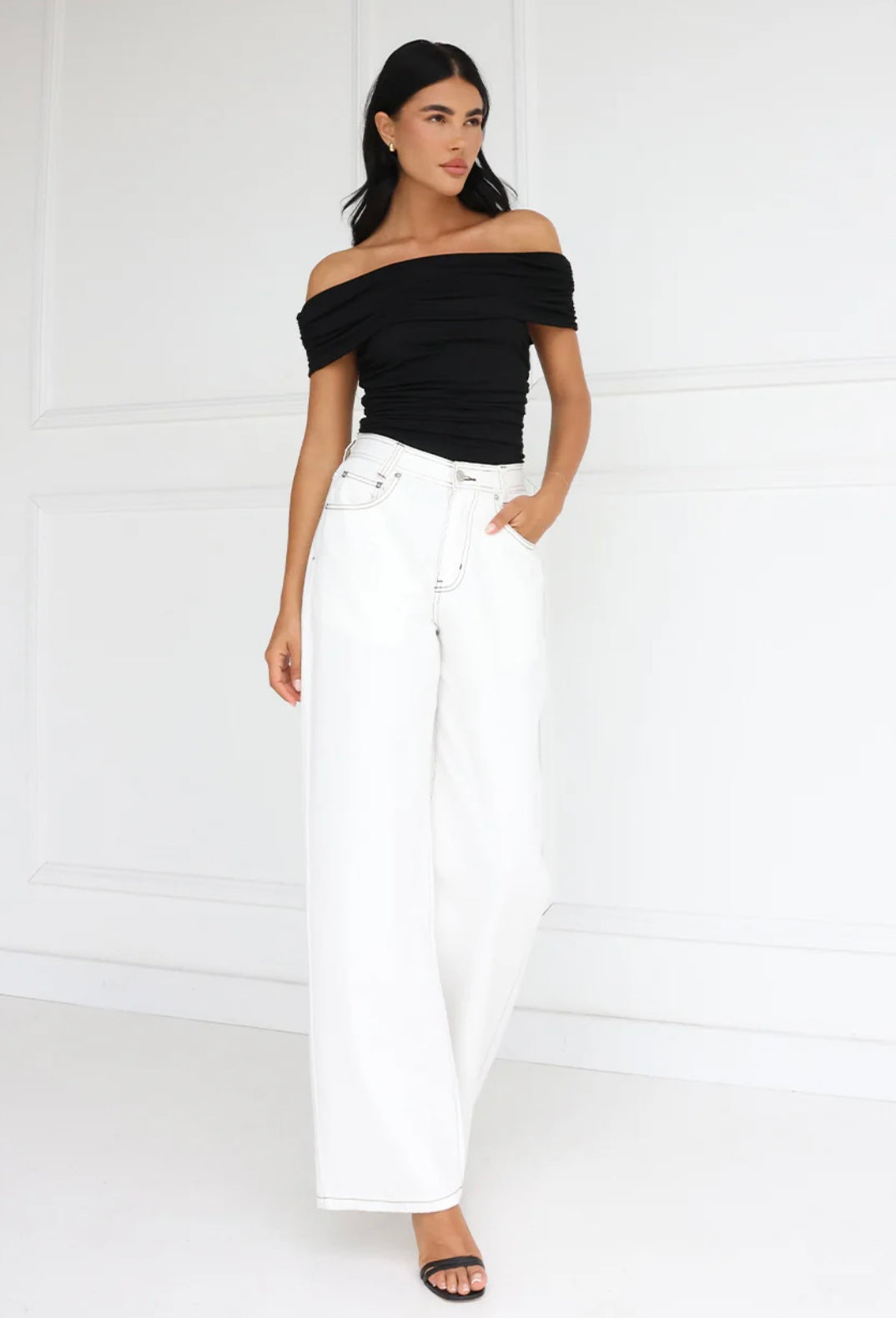 ESTER TOP - BLACK