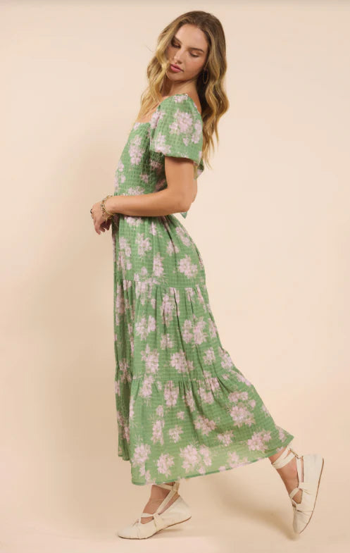 RAINY DAYS TIERED MAXI