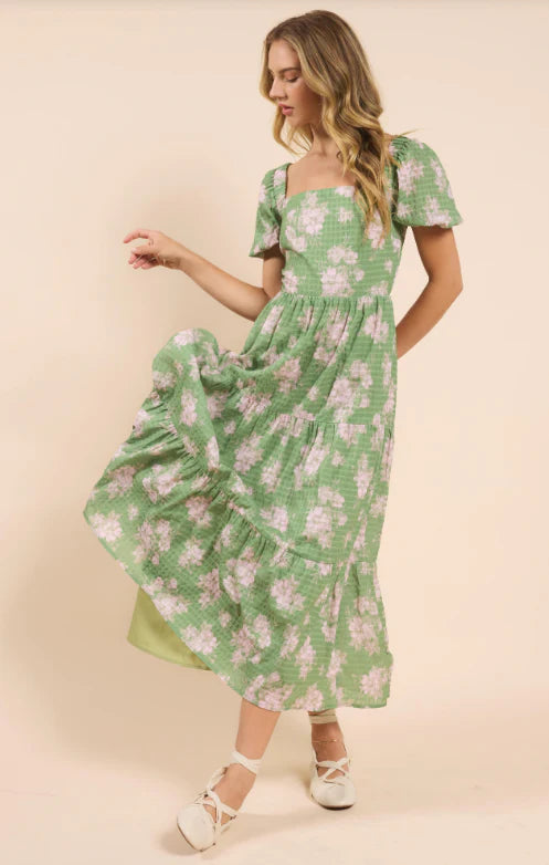 RAINY DAYS TIERED MAXI