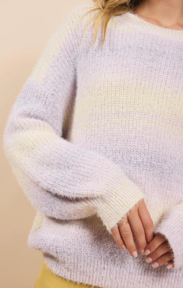 AFTERGLOW OMBRÉ SWEATER