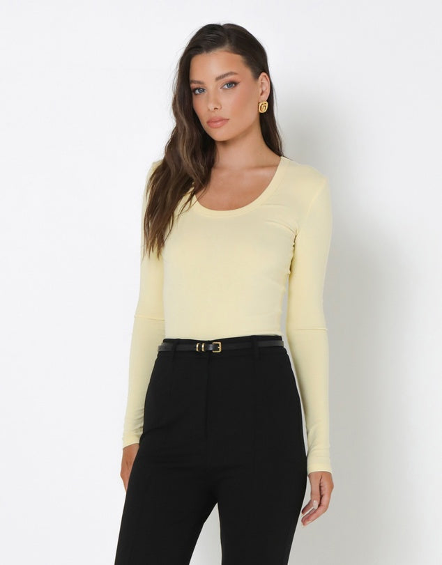 MALANI TOP - BUTTER
