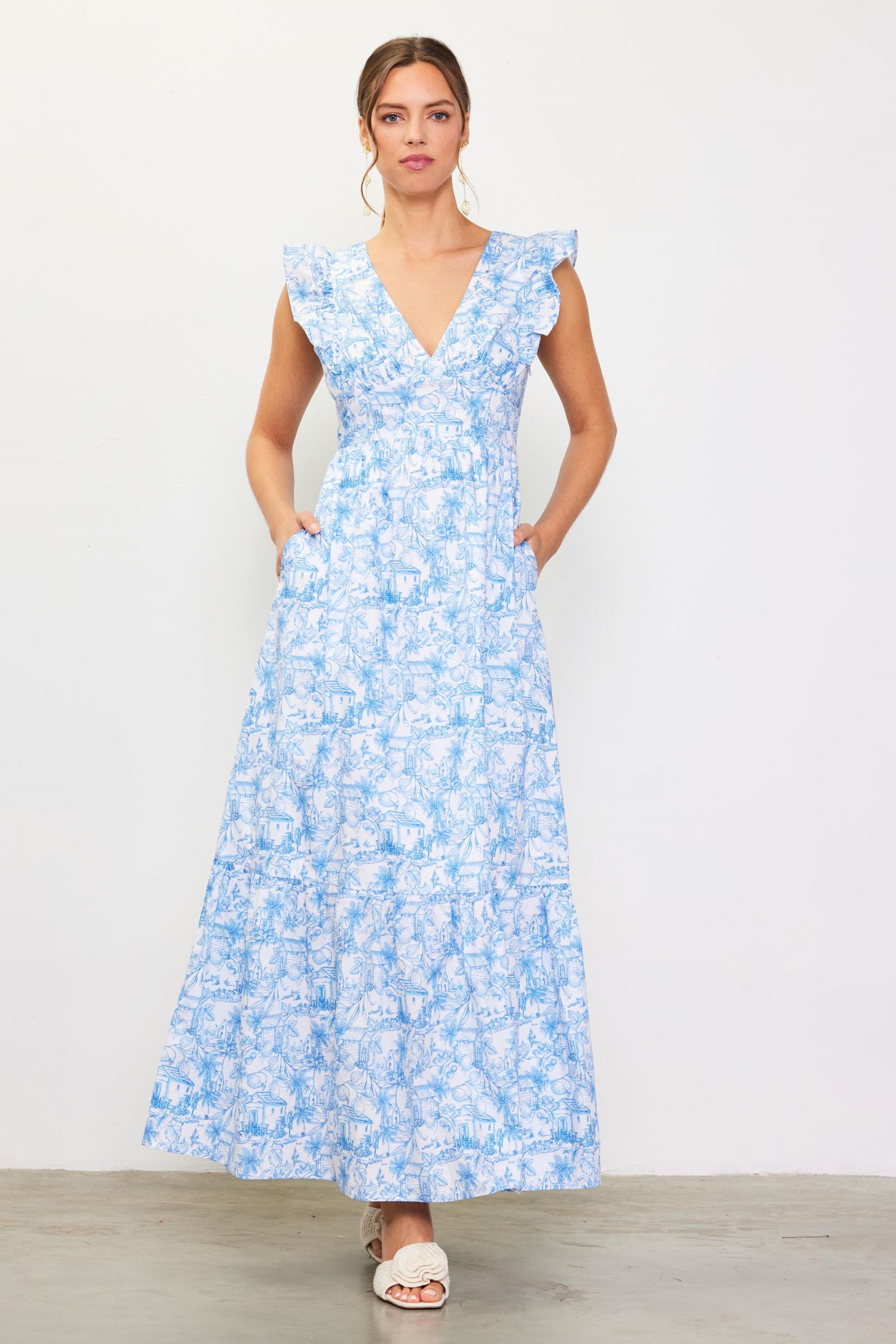 SKIES ARE BLUE DRESS – Nic and Vic Shop