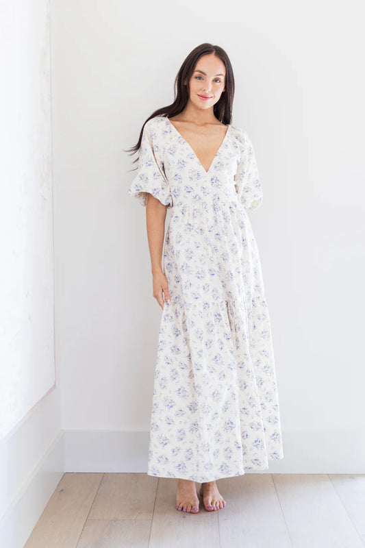 LILAH TIE BACK DRESS