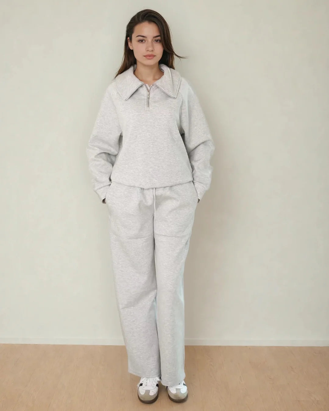 LUXEFLOW SET -HEATHER GREY