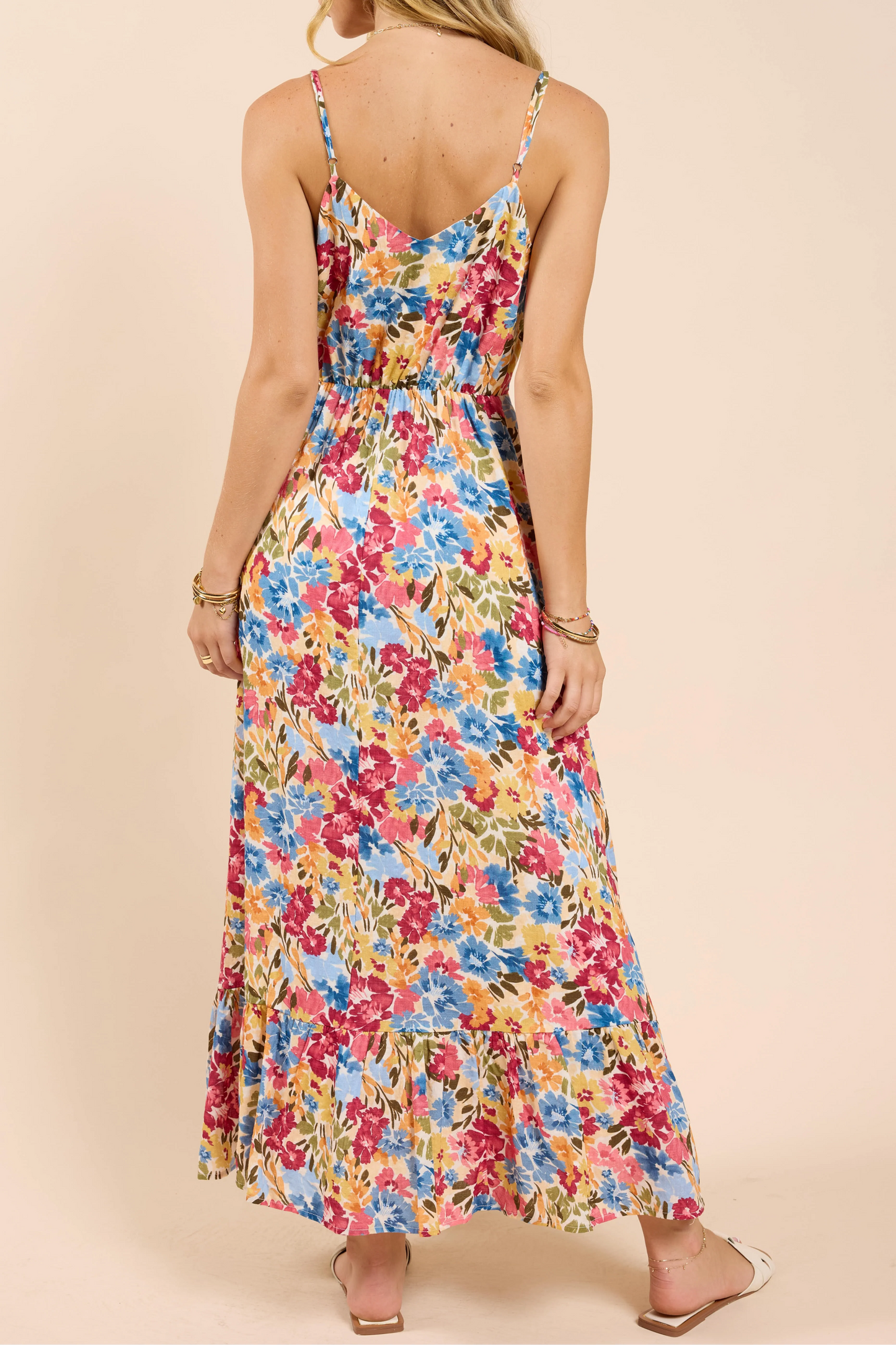 NATURES PALETTE MAXI DRESS