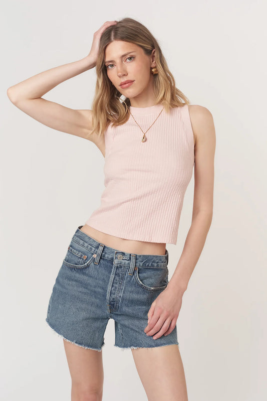 PLAYER FITTED RACERBACK TANK - CAMEO ROSE